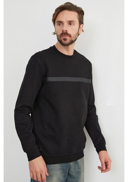 You`re Stronger Baskılı Bisiklet Yaka Sweatshirt