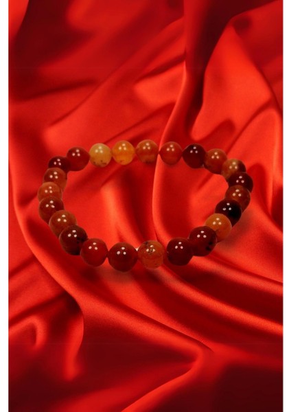 Akik Doğal Taş Bileklik Kutulu modelleri