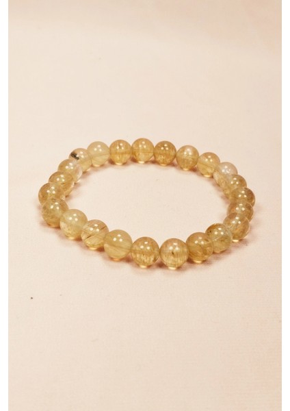 Sitrin Doğal Taş Bileklik Kutulu