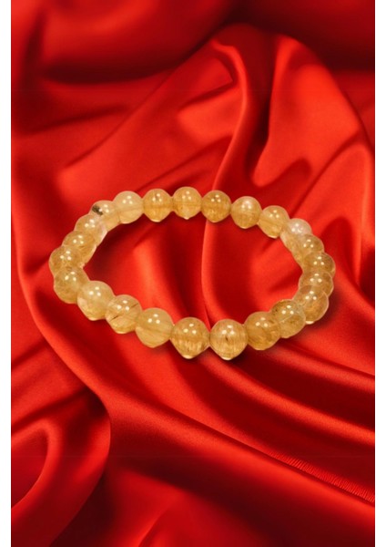 Sitrin Doğal Taş Bileklik Kutulu fırsatları