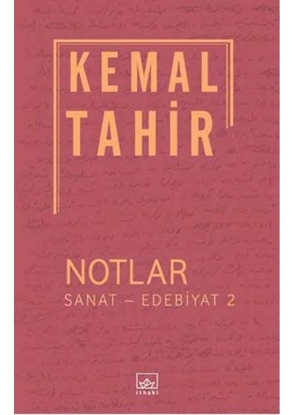 Sanat - Edebiyat 2 / Notlar