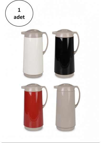 Plastik Karışık Renkli 1.6lt Termos 1 ADET--CRM6007