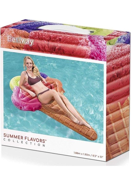 Deniz Yatağı Dondurma Yatak 188X130 cm Bestway - 43183 (Lisinya)