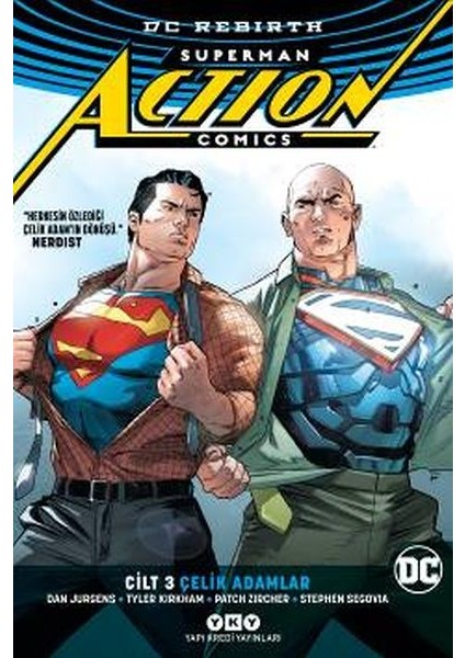Superman Actıon Comıcs Cilt 3: Çelik Adamlar (Rebırth)