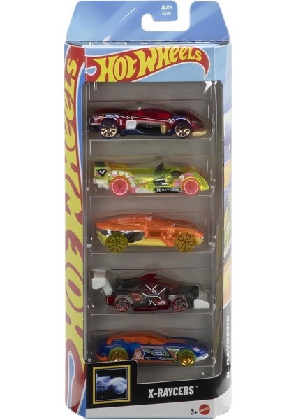 5'li Araba Seti - X-Racers - 01806-JBJ74 (Lisinya)