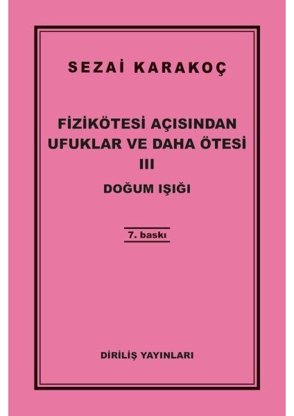 Fizikötesi Açısından Ufuklar ve Daha Ötesi 3
