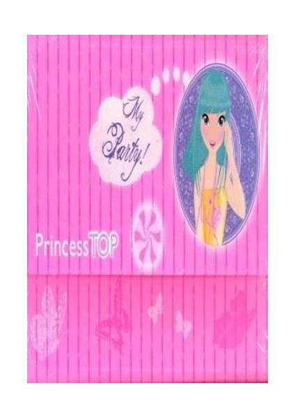Prıncess Top My Party-Pembe