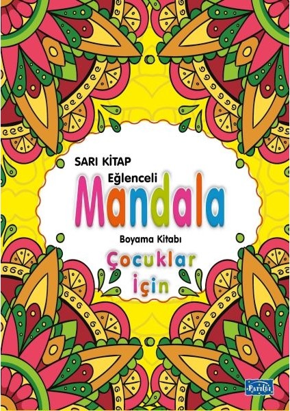 Çocuklar Için Mandala Sarı