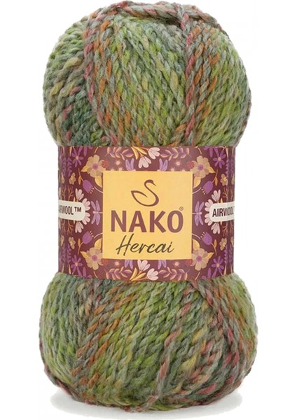 5 Adet Hercai Ebruli Hırka Kazak Atkı Bere El Örgü Ipi Yünü 28178 fiyatları