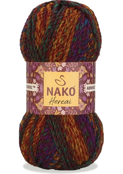 5 Adet Hercai Ebruli Hırka Kazak Atkı Bere El Örgü Ipi Yünü 7131 fiyatları