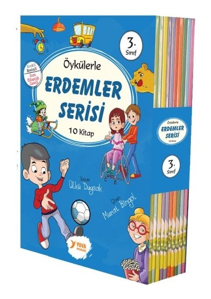 Öykülerle Erdemler Serisi 3.sınıflar 10 Kitap