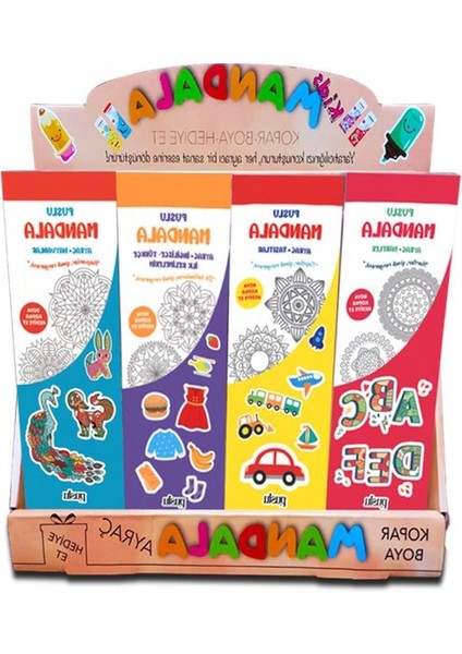 Mandala Ayraç Kopart-Boya-Hediye Et