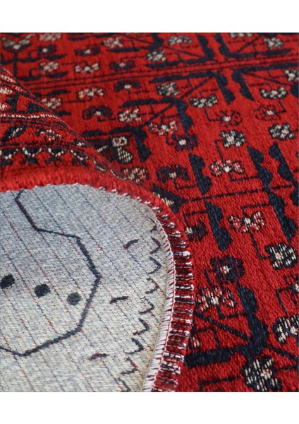 Afgan Kırmızı Salon Halısı Arte Etnik Kilim Yıkanabilir Mutfak Halısı Kaymaz Taban Dekoratif Halı Örgü Saçaklı Yatak Odası indirimleri