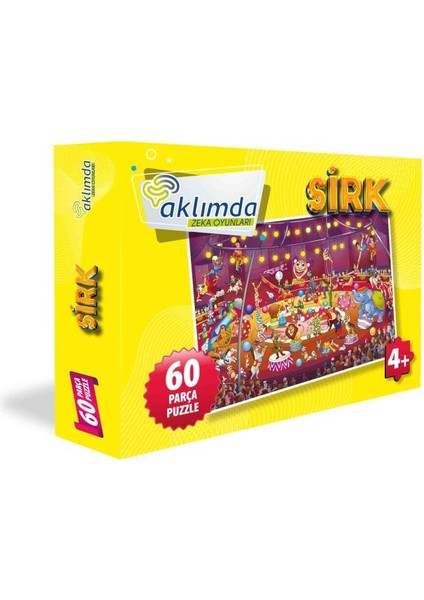 60 Parça Puzzle Sirk