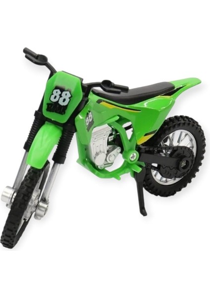 1:18 Ölçekli Model Motosiklet - DS928 - Yeşil (Lisinya)
