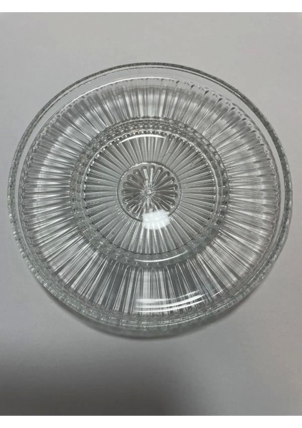 Müge 6'lı Cam Çay Tabağı Çay Tabak Altlığı -TG-2023 fırsatları