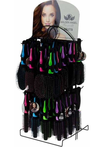 Golden Angel Tarak Saç Fırçası Violetta 1 Adet -FR171