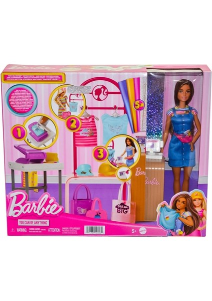 Nessiworld HKT78 Barbie'nin Tasarım Butiği