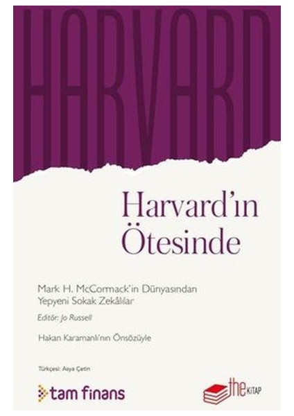 Harvard'ın Ötesinde