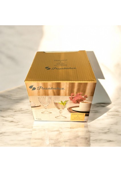 Diamond Kahve Yanı Bardağı 4lü 49 cc