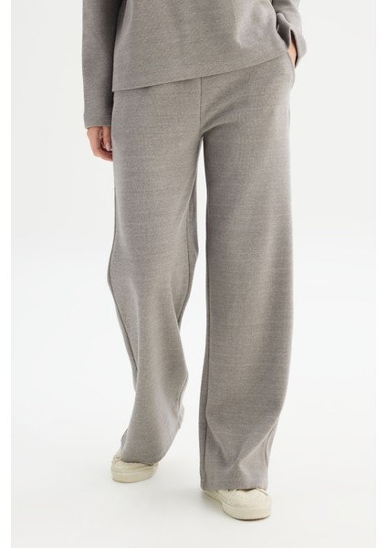 Straight Fit Düz Kesim Normal Bel Gri Sweatpant Eşofman Altı fiyatları