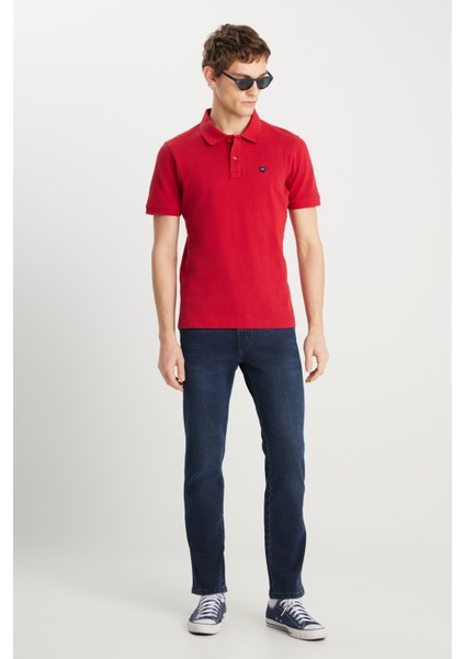 Arizona Straight Fit Normal Bel Denim Esnek Jean Kot Pantolon