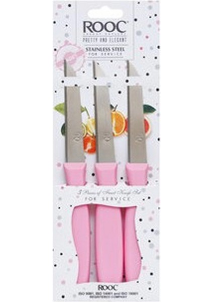 3'lü Meyve Bıçağı -Myv-03