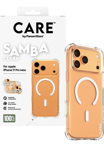 Care Apple iPhone 17 Pro Fashionable Case Samba Şeffaf Magsafe Kılıf indirimleri