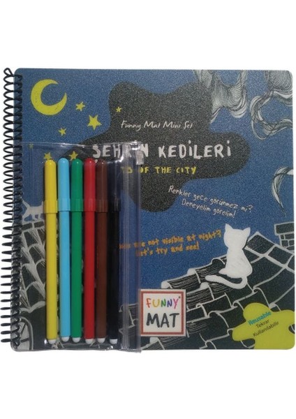 Şehrin Kedileri - Funny Mat Mini Set (Aktivite Seti)