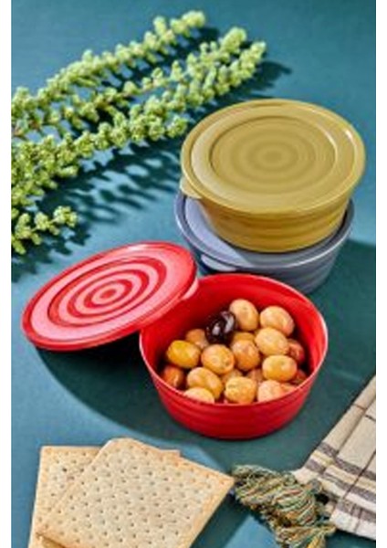 Harmony Kapaklı Yonca Kase 3'lü -HT-002 fiyatları