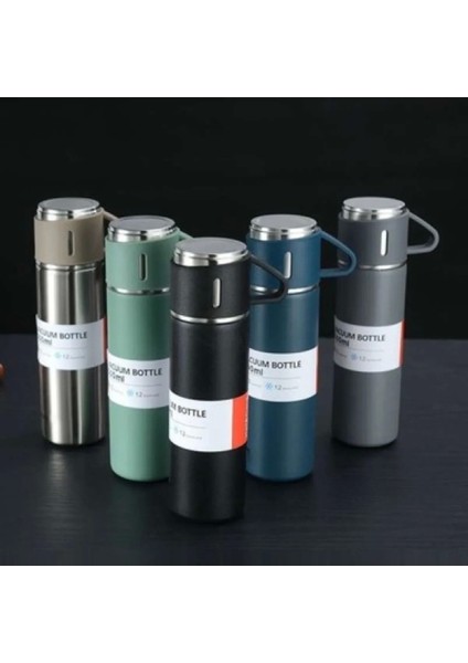 Bardaklı Termos Seti 500 ml -CLKN-1958