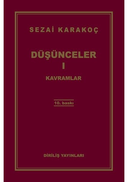 Düşünceler 1 - Kavramlar