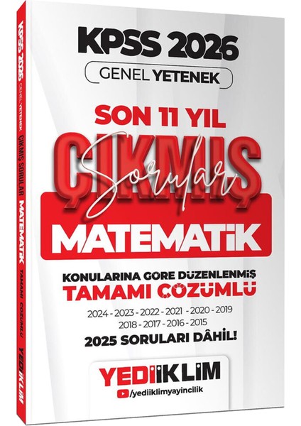 2026 Kpss Tüm Dersler Konularına Göre Tamamı Çözümlü Son 11YIL Çıkmış Sorular-Çek Kopart Yaprak Test fırsatları