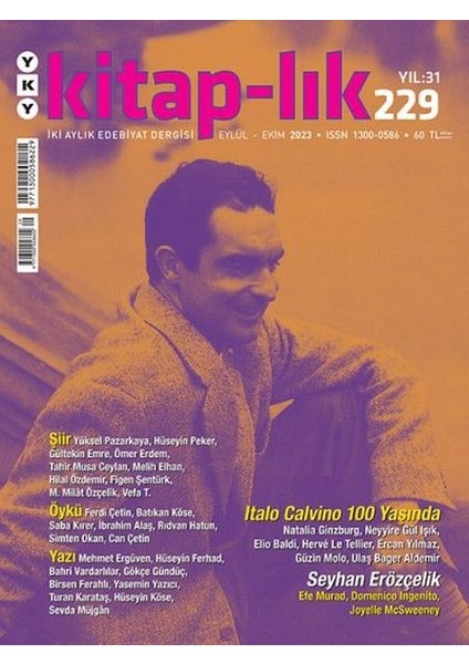 Kitap-Lık Sayı 229 - Italo Calvino 100 Yaşında