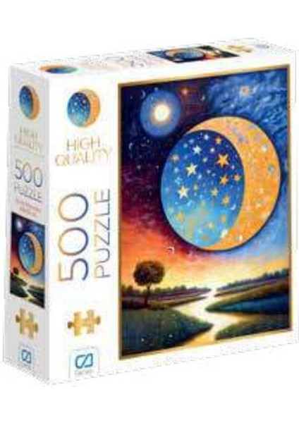 Ay ve Manzara Puzzle 500