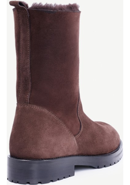 Içi Kürklü Deri Uzun Bot modelleri