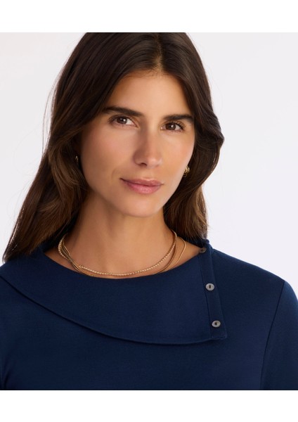 Regular Kayık Yaka Uzun Kol Kazak modelleri