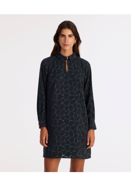 A Form Gömlek Yaka Uzun Kol Elbise fiyatları