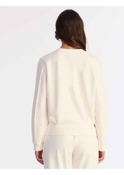 Regular Bisiklet Yaka Uzun Kol Sweatshirt indirimleri