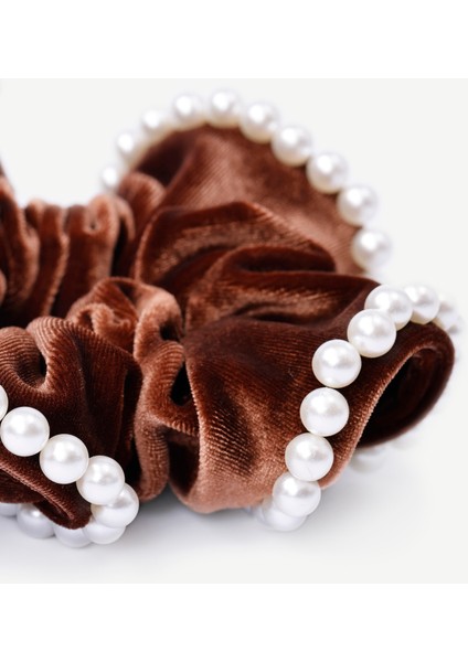 Akrilik Inci Detaylı Kadife Toka fiyatları