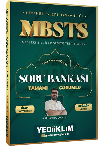 2026 Mbsts Diyanet Işleri Başkanlığı Ders Notu-Soru Bankası-7 Deneme modelleri