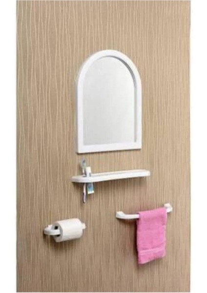Plastik Banyo Ayna Takımı -MRD951
