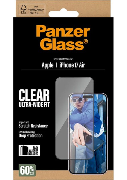 iPhone 17 Air Uwf Hayalet Cam Ekran Koruyucu (Hizalama Aparatlı) indirimleri