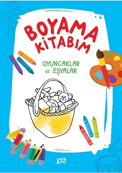 Boyama Kitabım - Oyuncaklar ve Eşyalar