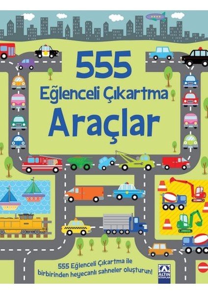 555 Eğlenceli Çıkartma - Araçlar