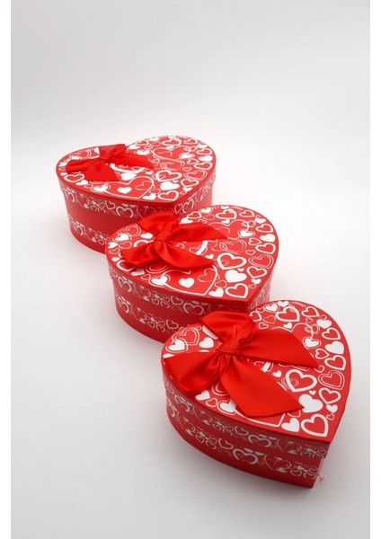 Desenli 3'lü Hediye Kutusu -MTR-1909-55