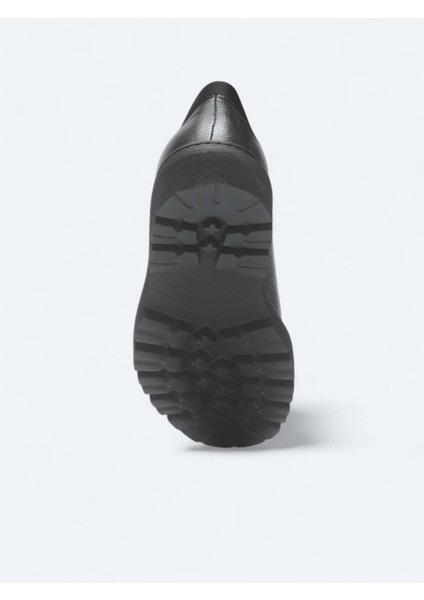 Siyah Deri Smart Casual Ayakkabı fırsatları