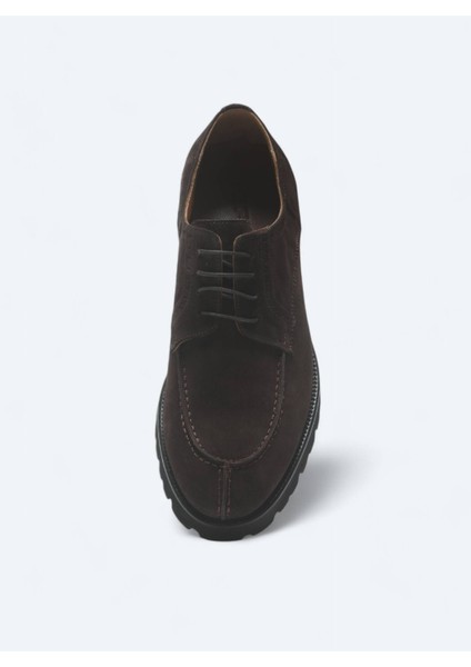 Kahverengi Süet Smart Casual Ayakkabı modelleri
