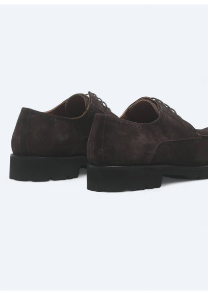 Kahverengi Süet Smart Casual Ayakkabı indirimleri