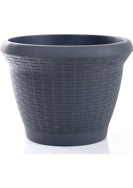 Hasır Sepet Saksı 1 No -Hss1